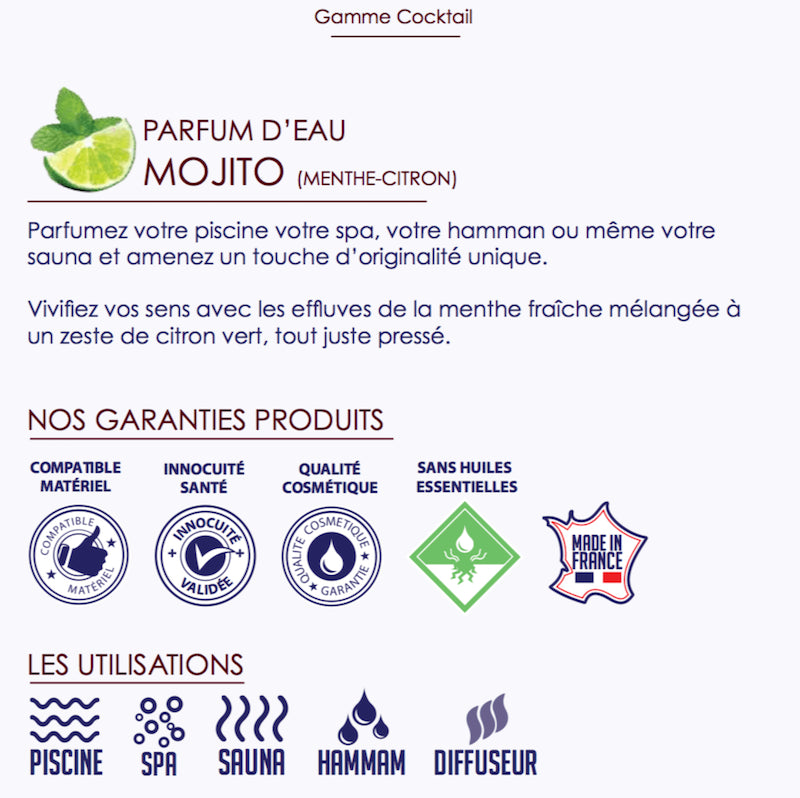 Kikao Parfum d'eau Mojito