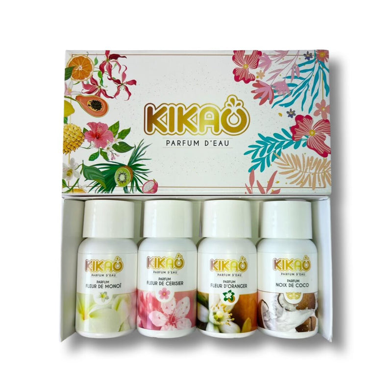 Kikao Parfum d'eau - Coffret - Collection Les Floraux & fruités