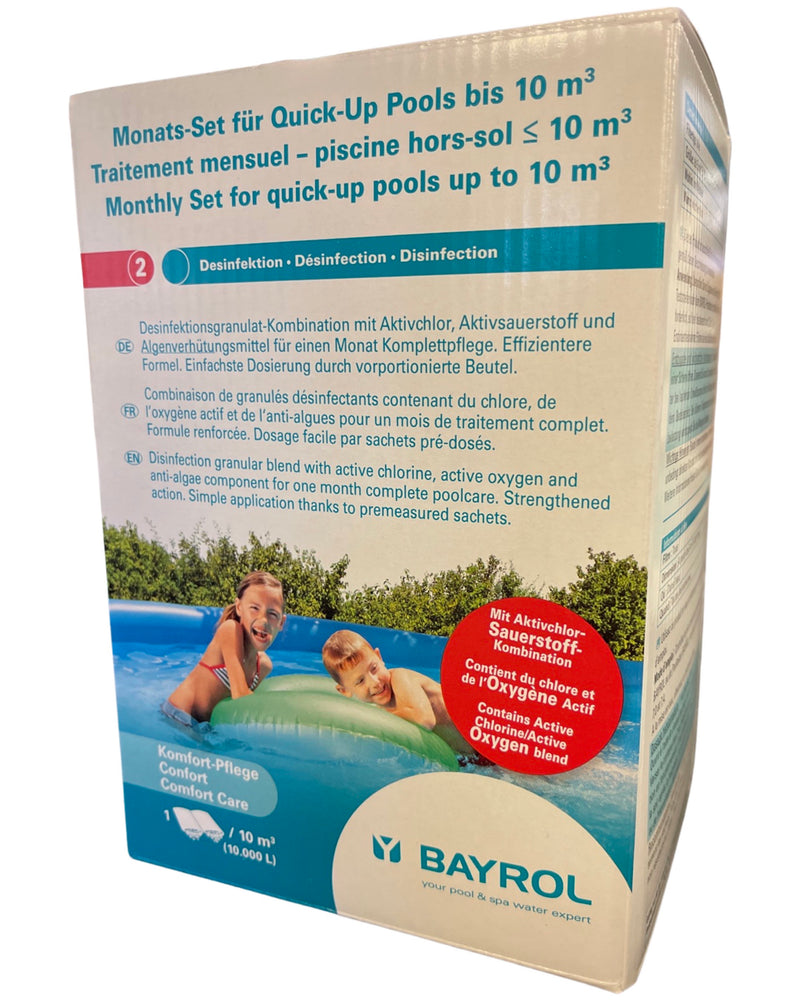 Traitement mensuel - Piscine hors sol 10m3 - Bayrol Pool&Spa