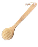 Brosse longue en bois pour le corps