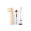 Paille Crystal Straw Jaspe Rouge