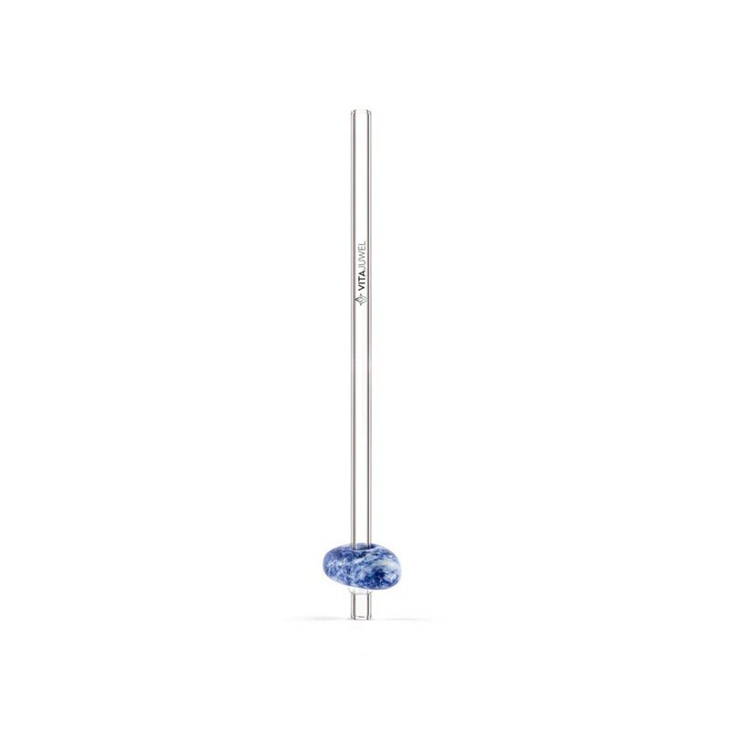 Paille Crystal Straw Sodalite